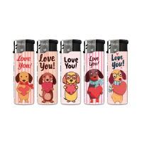 Sweet Pup Motiv-Feuerzeug, 50er Display | Valentin