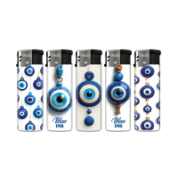 Blue Eyes Motiv-Feuerzeug, 50er Display