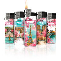 Dream Paris Motiv-Feuerzeug, 50er Display