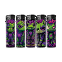 Angry Purple Motiv-Feuerzeug,50er Display