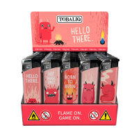 Cute Hell Motiv-Feuerzeug,50er Display | Top-Motiv