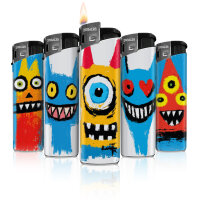 Baby Monster Motiv-Feuerzeug,50er Display