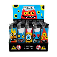 Baby Monster Motiv-Feuerzeug,50er Display