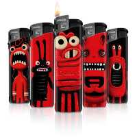 Red Freak Motiv-Feuerzeug,50er Display
