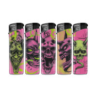 Neon Hell Motiv-Feuerzeug,50er Display