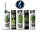 Jet-Flame Motiv-Feuerzeug "Weed Face" 50er Display