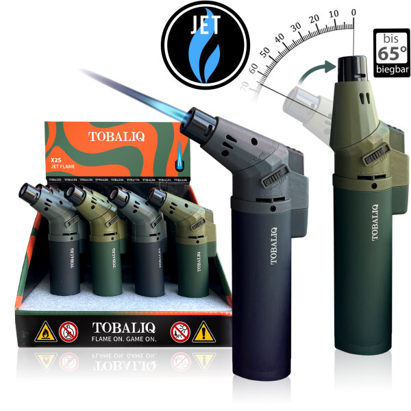 Jet-Flame-Brenner | 13 cm | "MILITARY X2S", 12er Display