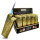 JET-Flame Metall-Feuerzeug "GOLDEX" | Glanz-Edition | 25er Display