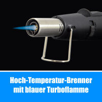 Jet-Flame-Brenner | 20,4 cm | "M4" mit Halter...