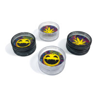 MINI-MAG Grinder "Happy/Cannabis", 24er Display