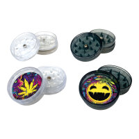 MINI-MAG Grinder "Happy/Cannabis", 24er Display