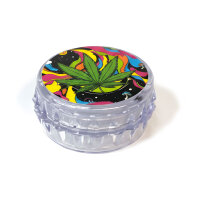 Bottle Cap Grinder "Cannabis", 24er Display