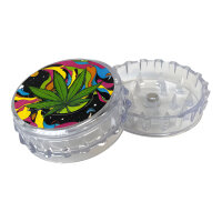 Bottle Cap Grinder "Cannabis", 24er Display