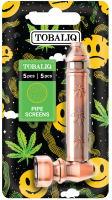 PUFFY PIPE BRUSHED METAL+SCREENS,12er Display