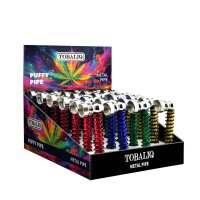 "PUFFY PIPE COIL ", 4-farbig, 24er Display