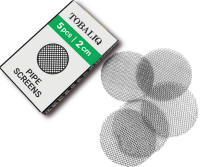 Pfeifensieb TQ "Pipe Screens Silver" 100er-Box