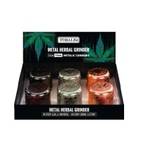 Metall Herbal Grinder TQ "Metalic Cannabis",...