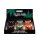 Metall Herbal Grinder TQ "Metalic Cannabis", 6er Display