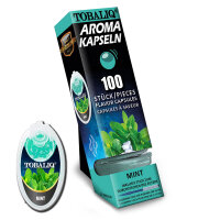 Tobaliq "Mint"Aromakapsel mit 100 Kugeln,10er...