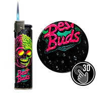 JET-Flame 3D-GLANZ-Motiv-Feuerzeug "Glow dead" 50er Display
