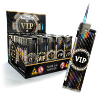 JET-Flame 3D-GLANZ-Motiv-Feuerzeug "VIP Gold"...