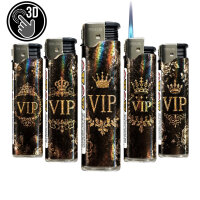 JET-Flame 3D-GLANZ-Motiv-Feuerzeug "VIP Pink"...
