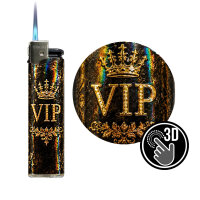 JET-Flame 3D-GLANZ-Motiv-Feuerzeug "VIP Pink" 50er Display