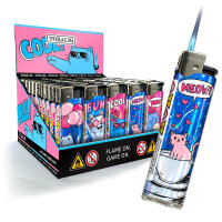 JET-Flame 3D-GLANZ-Motiv-Feuerzeug "Candy Cat"...