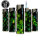 JET-Flame 3D-GLANZ-Motiv-Feuerzeug "Deep Green" 50er Display