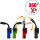 Jet-Flame Brenner | 16 cm | "FLEXI 360&deg;" X8, 20er Display