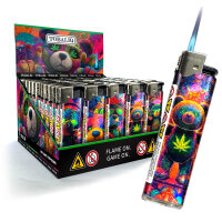 JET-Flame 3D-GLANZ-Motiv-Feuerzeug "Trip Bears"...