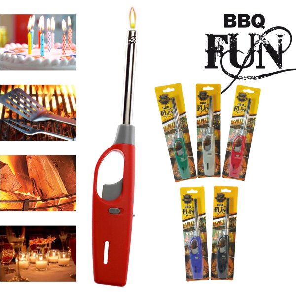 BBQ Stabfeuerzeug Fun 1er Blister  | 23cm | 24er Box