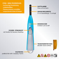 Stabfeuerzeug Simones BBQ | 23cm | 16er Display