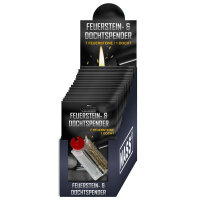 Feuerstein- und Dochtspender, 20er Display