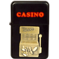 Benzin-Feuerzeug "Casino" 12er Stand-Display