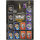 Benzin-Feuerzeug "Color-Skull" 12er Stand-Display