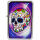 Benzin-Feuerzeug "Color-Skull" 12er Stand-Display