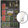 Benzin-Feuerzeug "Color-Hanf" 12er Stand-Display