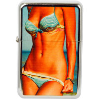 Benzin-Feuerzeug "Pin Up I" 12er Stand-Display