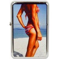 Benzin-Feuerzeug "Pin Up I" 12er Stand-Display