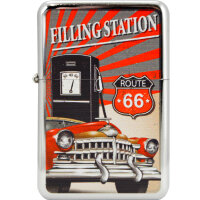 Benzin-Feuerzeug "Oldtimer ||" 12er Stand-Display