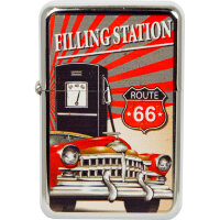 Benzin-Feuerzeug "Oldtimer ||" 12er Stand-Display