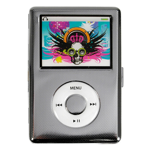 Zigarettenetui "Nostalgic MP3-Player", 16er Display