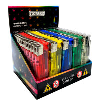 Elektronik-Feuerzeug | Feuerk&ouml;nig | 50er Display