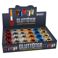 Metall-Glutt&ouml;ter Mix-Colors, 24er Display
