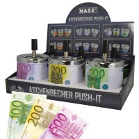 Dreh-Aschenbecher &bdquo;Euro&ldquo; | &Oslash; 9,0 x...