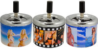 Dreh-Aschenbecher &bdquo;Pin-Up&ldquo; | &Oslash; 9,0 x...