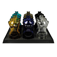 Glasaschenbecher "Woman", 12er Display