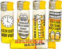 Bier Motiv-Feuerzeug, 50er Display | Beer | Top-Motiv