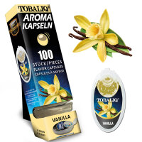 Tobaliq "Vanille" Aromakapsel mit 100 Kugeln